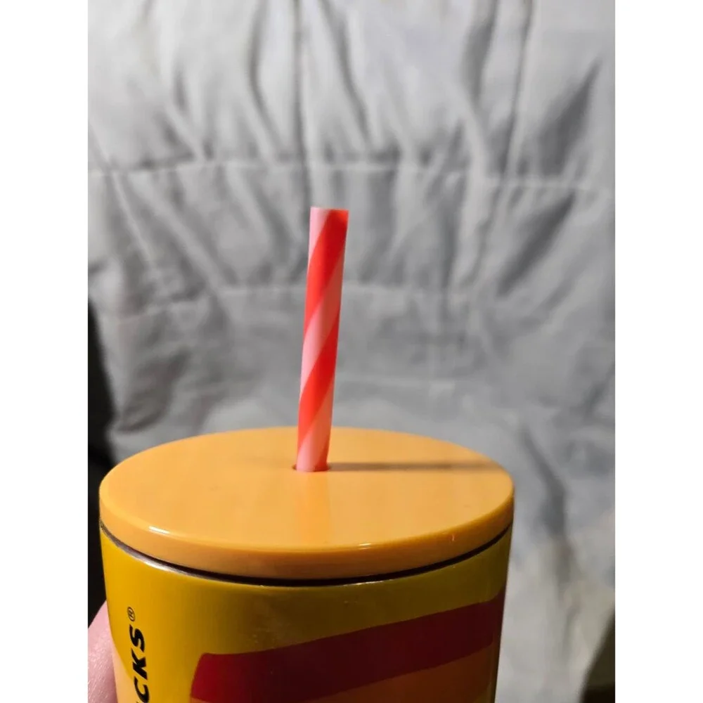 Starbucks X SOFIE BIRKIN LGBTQ+ Pride Rainbow Parade Cup Tumbler With Straw 24oz